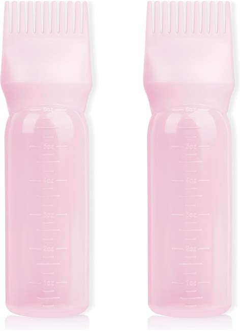 Blaaroom Root Comb Applicator Bottle 6 Ounce 2 Pack Hair