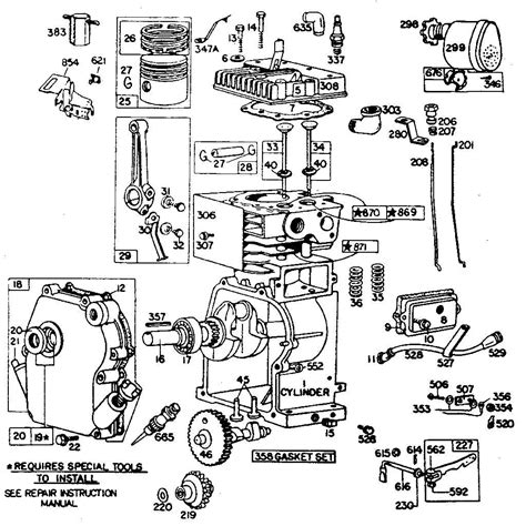 Exploring Briggs And Stratton S 18 5 Intek Parts Diagram