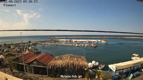 Plomari Lesvos Live Camera Marina Port Ζωντανή μετάδοση Μαρίνα