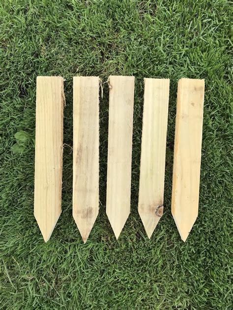 Wooden Stakes For Garden Uk At Nikita Gee Blog