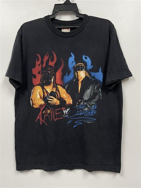 Vintage Vintage Kane The Undertaker Wwf Rap Tees Grailed