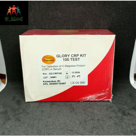 Jual Crp Latex Kit Test Glory Diagnostics Shopee Indonesia