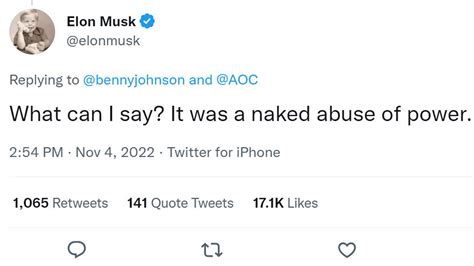 Elon Replies To Aoc Twitter Shadowban Accusation What Can I Say It