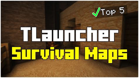 Top 5 Minecraft TLauncher Survival Maps For 1 20 1 YouTube