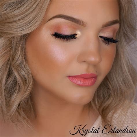 Soft Peach Makeup Tutorial Makeup Geek Peach Makeup Prom Makeup Looks Summer Makeup Looks