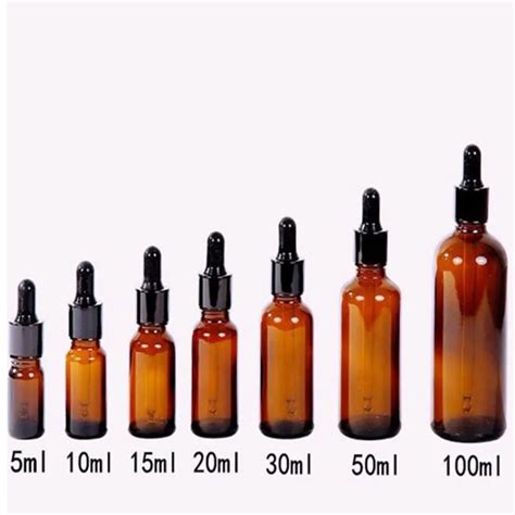 5 10 15 20 30 50 Ml Amber Glass Liquid Reagent Pipette Bottle Eye