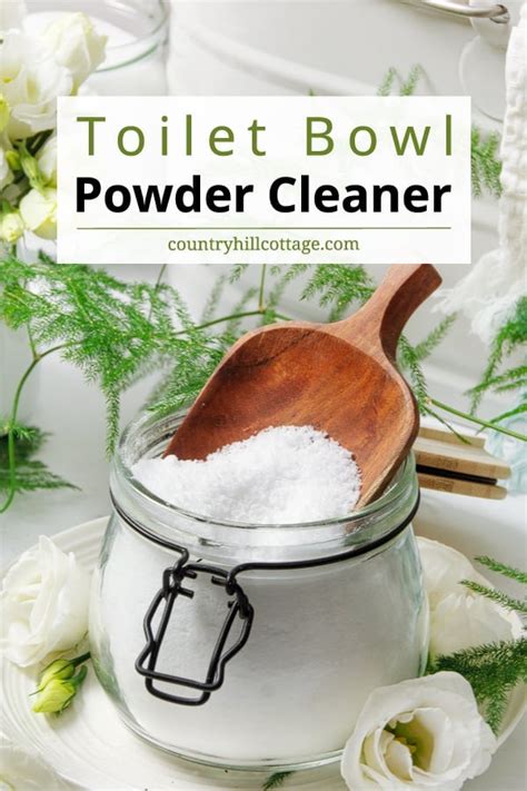 Toilet Bowl Powder Cleaner