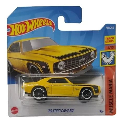 Hot Wheels 69 Copo Camaro 193 250 Muscle Mania 2 10 2022 MercadoLivre