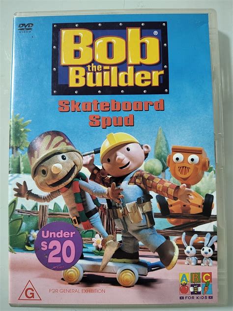 Bob The Builder Skateboard Spud Dvd 2003 For Sale Online Ebay