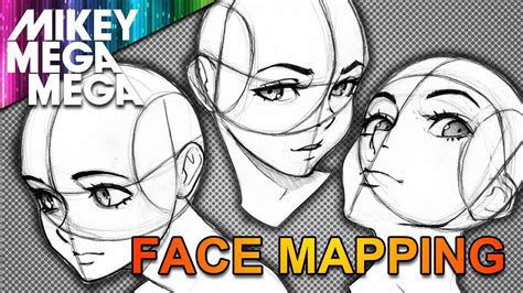 Anime Male Face Reference Front - bmp-head