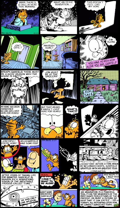 11 Darkest Garfield Comics By Jim Davis