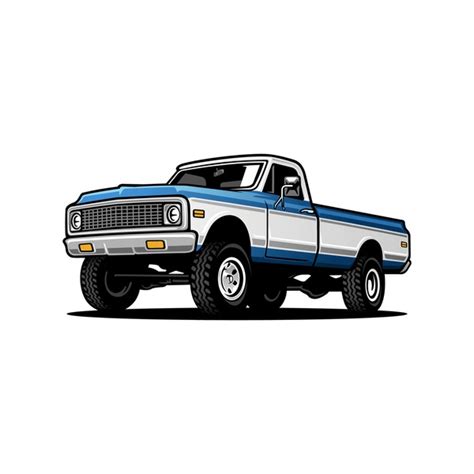 Classic Pick Truck Images Stock Photos D Objects Vectors