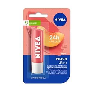 NIVEA Lip Balm Fruity Peach Shine 4 8 G Pack Of 1 Amazon In Fashion