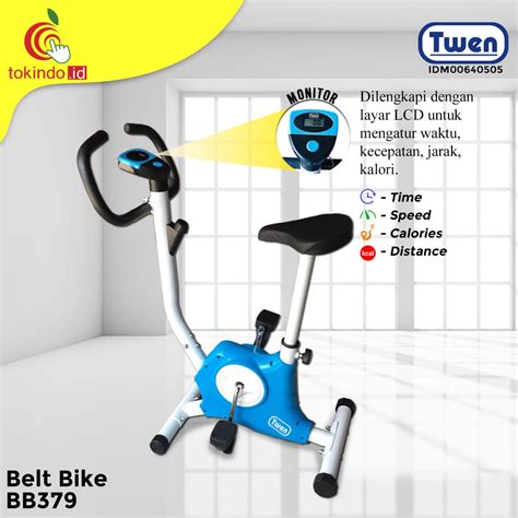 Sepeda Statis Twen Belt Bike Tokindo Id