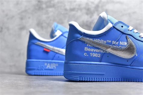 Air Force 1 Low Off White Mca University Blue