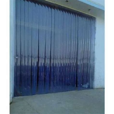 Transparent Vertical PVC Strip Curtains 1mm 2mm 3mm For Hotel At Rs