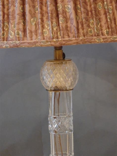 Lovely Cut Glass Lamp Miranda Willes