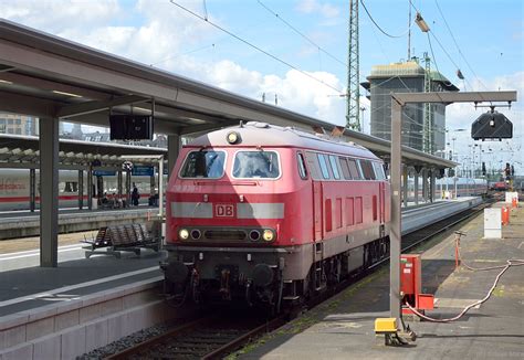 218 838 Bei Der Einfahrt Im Frankfurter Hbf Am 29062016 Deutschland