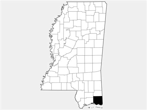 Jackson County, MS - Geographic Facts & Maps - MapSof.net