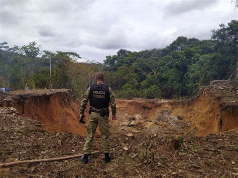 Polícia Federal intensifica combate ao garimpo ilegal em operação na