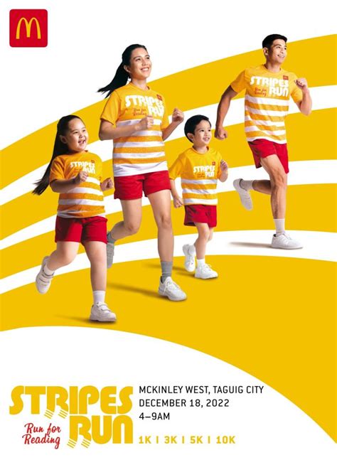 Mcdonalds Stripes Run In Mckinley West Pinoy Fitness