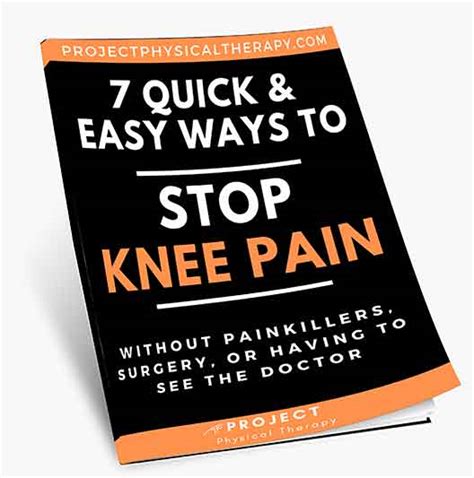 Physical Therapy for Knee Pain Relief | Project Physical Therapy 