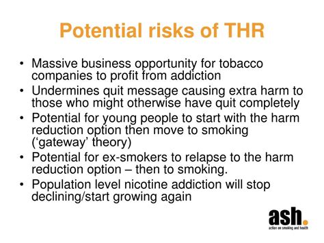 Ppt Tobacco Harm Reduction And New Nicotine Products An End To