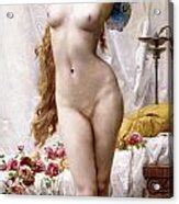 The Awakening Of Psyche Painting By Guillaume Seignac Fine Art America