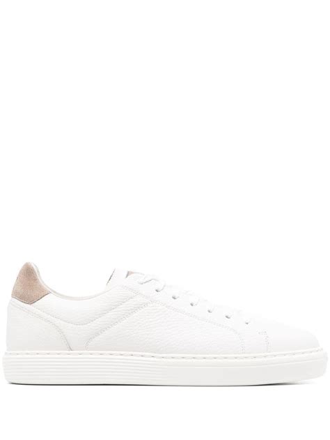 Brunello Cucinelli Panelled Low Top Sneakers Eraldo Fr