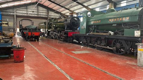 Severn Valley Railway Engine Shed Reopens In Bridgnorth After £475k