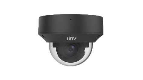 Uniview Mp Intelligent Lighthunter Ir Dome Ip Camera Black