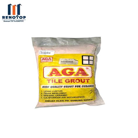 Jual Aga Tile Grout Pink A 7 1kg Kantong Renotop