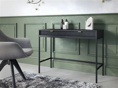 Console Noir Style Contemporain