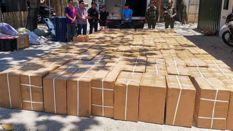 P47 M Worth Of Smuggled Cigarettes Seized In Checkpoint News Fort