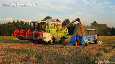 Kombajn Claas Mega 204 Fotka 784686 Galeria Rolnicza Agrofoto