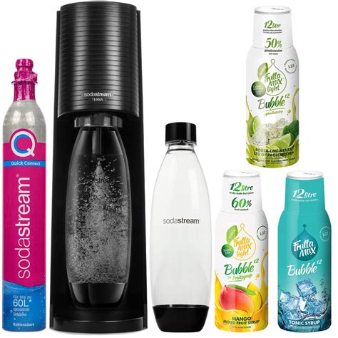 Saturator SodaStream Terra Black Jedna Butelka FruttaMax TONIC 500 Ml