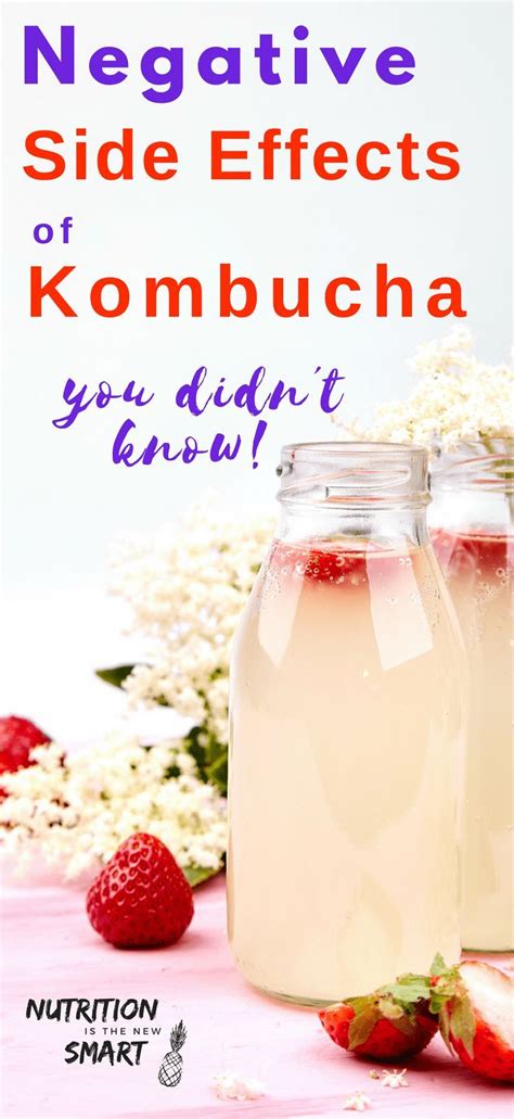 Negative Side Effects Of Kombucha Tea Are Possible Besides The Known