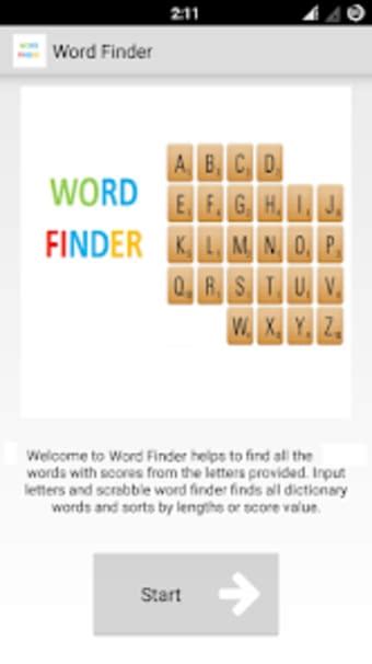 Word Finder Scrabble Solver For Android 無料・ダウンロード