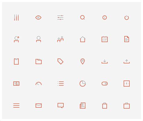 50 Free And Useful Gui Icon Sets For Web Designers Hongkiat