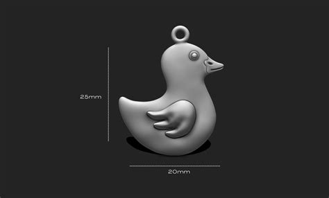 3d File Duck Stl File For 3d Printing Printable 3d Design Diy 3d