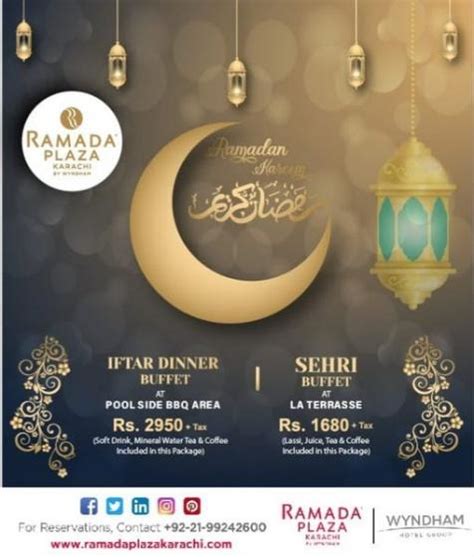 Ramada Plaza Karachi Hotel Iftardinner And Sehri Buffets Deals