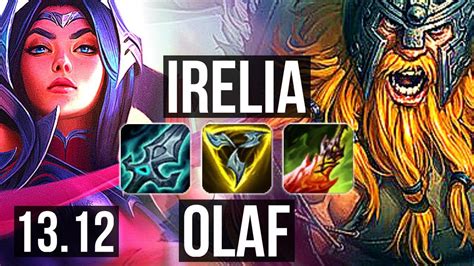 Irelia Vs Olaf Top 2 7m Mastery Legendary 16 3 6 600 Games