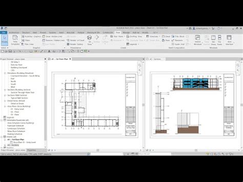 REVIT 2022 ARCHITECTURE LESSON 33 PLACE VIEWS IN SHEETS LEARNING