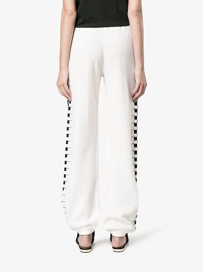 Stella Mccartney Check Track Pants Browns