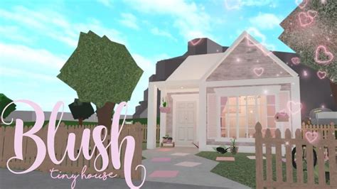 ROBLOX Bloxburg No Gamepass 5x5 Cozy Blush House Tour Speedbuild