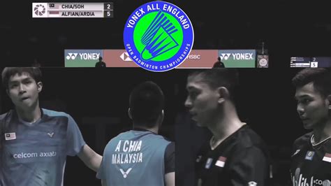 Aron Chia Soh Vs Alfian Ardia All England Open Adakah Sejarah