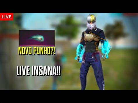 Novo Punho Soco Das Criaturas Live Insana Free Fire Ao Vivo