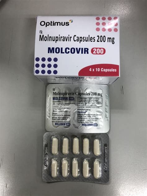 Molnupiravir 200 Mg MOLCOVIR