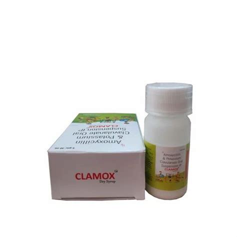 Clamox Amoxycillin And Potassium Clavulanate Oral Suspension Bottle Packiing 30ml At Rs 30