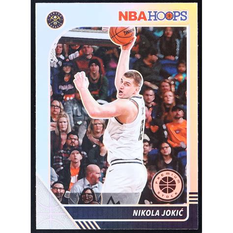 Nikola Jokic 2019 20 Hoops Premium Stock Prizms Silver 47 Pristine